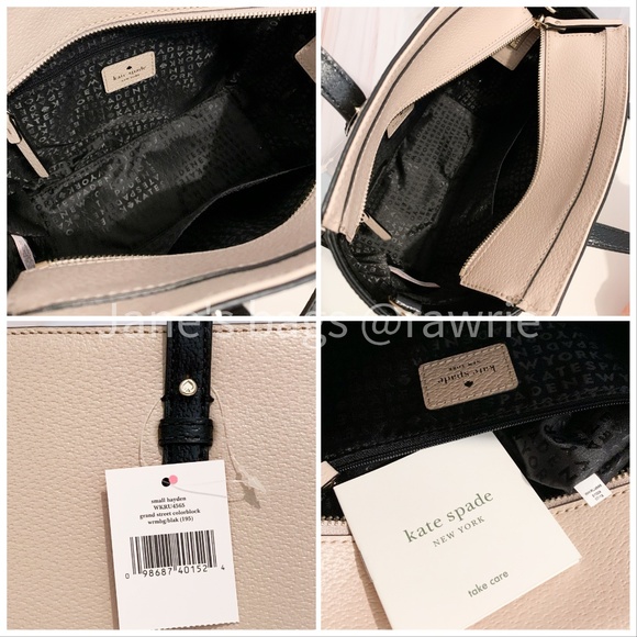 New Kate Spade Small Hayden Colorblock Satchel